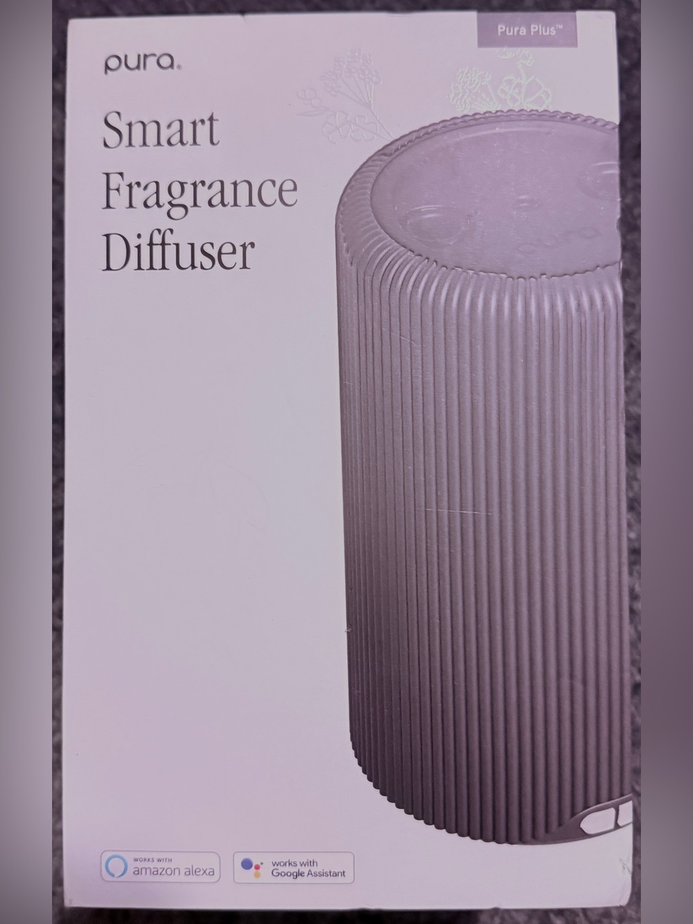 Pura Home Plus™
Smart home fragrance diffuser. No fragrance refill included